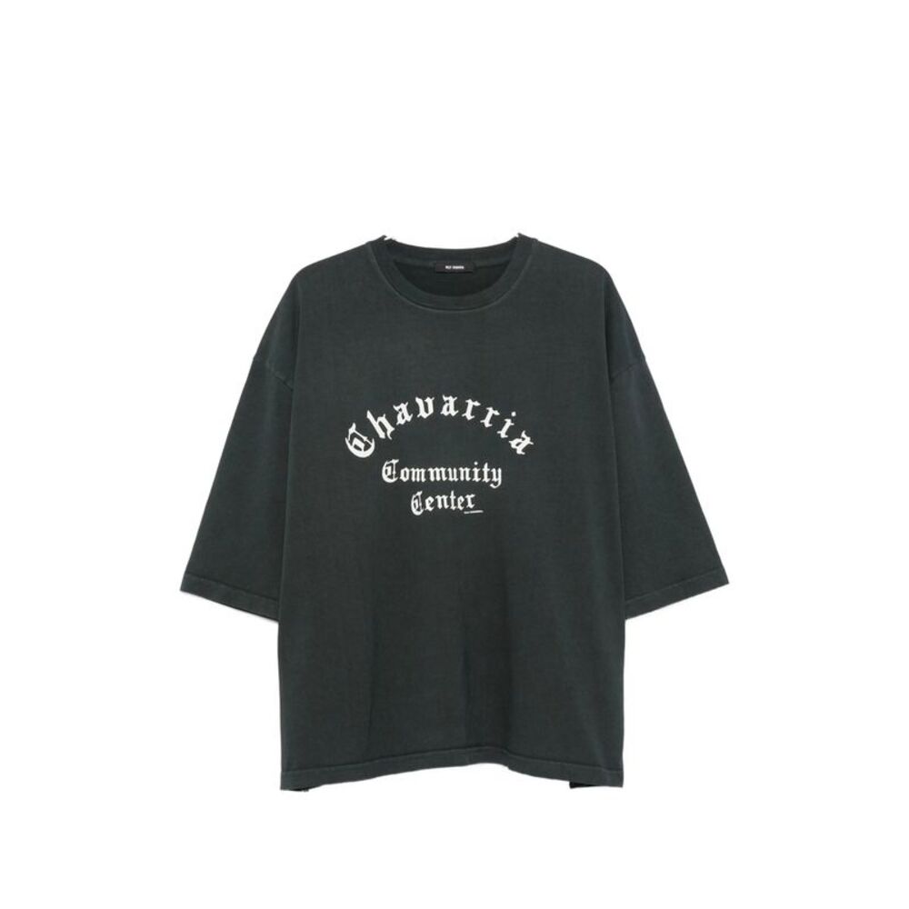 Willy Chavarria Black T-Shirts & Vests - T-Shirts Men